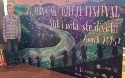 Zoran Krobot uspješno predstavio svoju pjesmu na 29. Hrvatskom dječjem festivalu